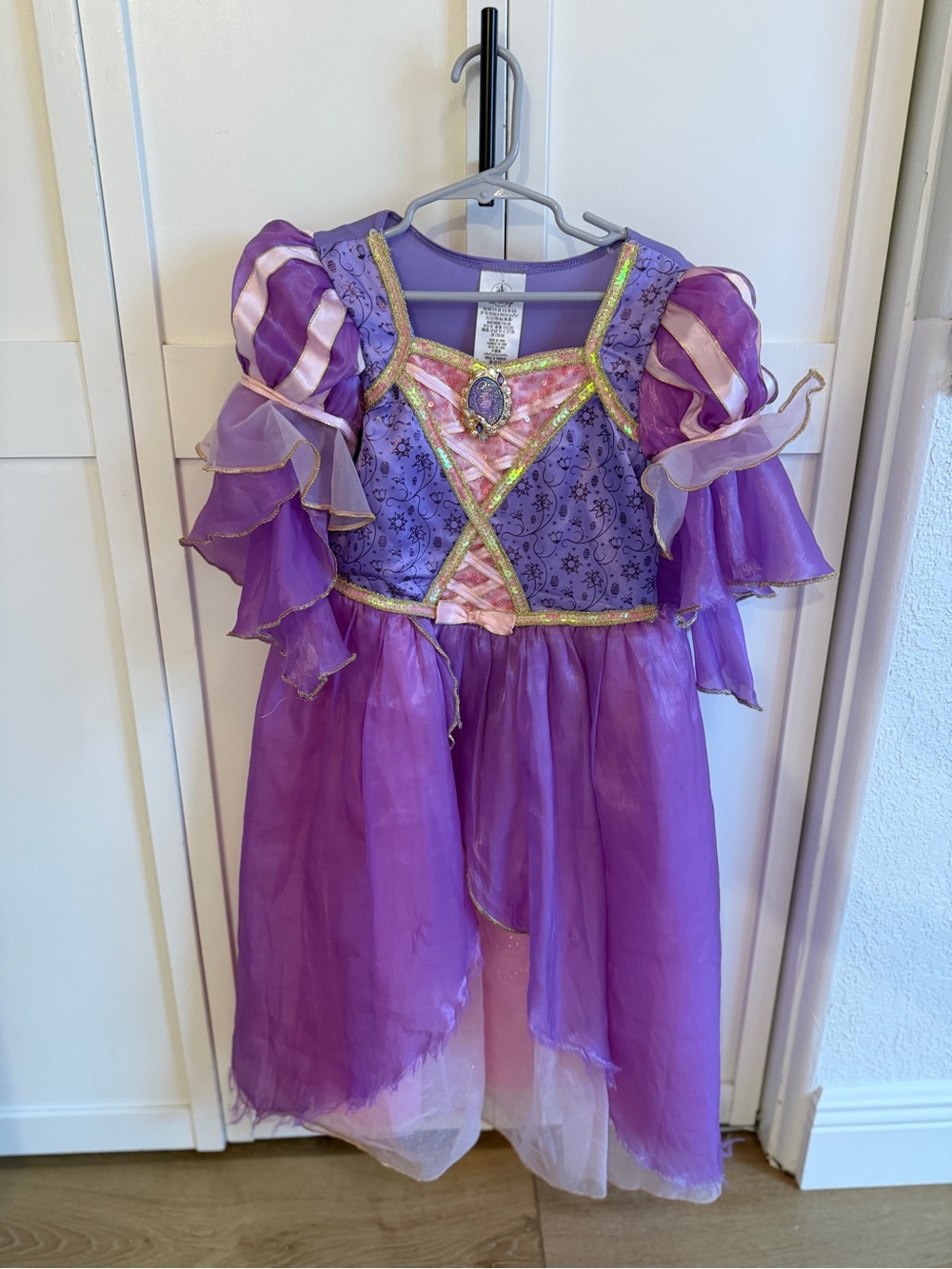 Disney Purple Princess Dress with Gold Accents